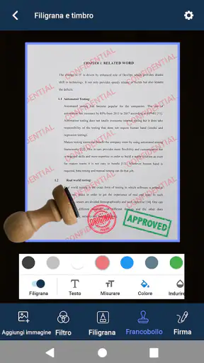 Cancella scanner - Scanner PDF screenshot 6