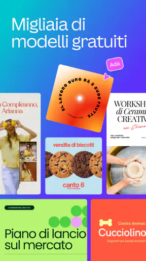 Canva: Disegno AI, Foto, Video screenshot