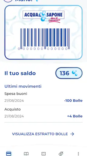 Carta Club Acqua & Sapone screenshot 3