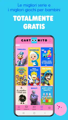 Cartoonito App serie e giochi screenshot 2