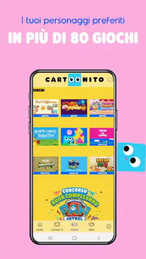 Cartoonito App serie e giochi screenshot 3