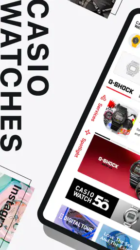 CASIO WATCHES screenshot 1