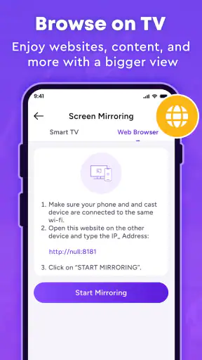 Cast To TV - Screen Mirroring screenshot 7