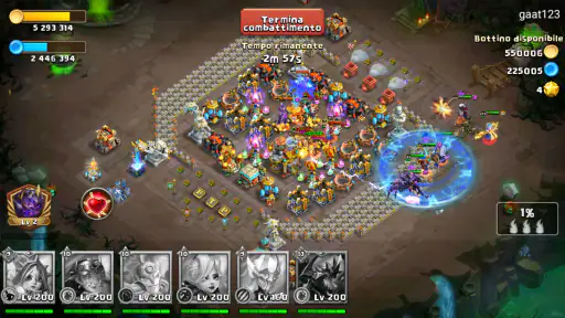 Castle Clash:Sovrano del Mondo screenshot 10