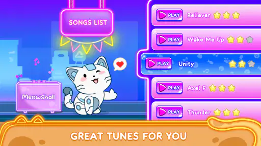Cat Dash: Cute Cat Music Game screenshot 6