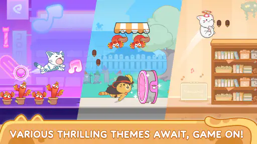 Cat Dash: Cute Cat Music Game screenshot 7