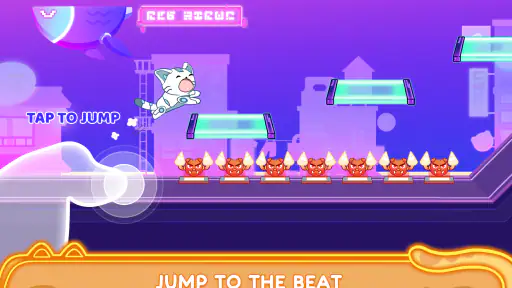 Cat Dash: Cute Cat Music Game screenshot 8