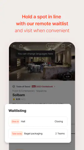 CATCHTABLE: Book Restaurants screenshot 4