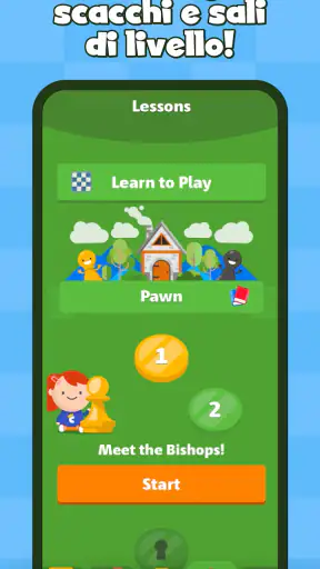 ChessKid - Scacchi per bambini screenshot 1