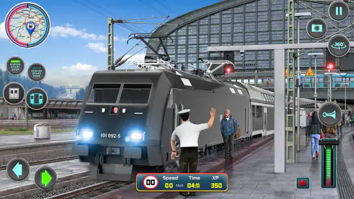 città treno autista- Giochi screenshot 1
