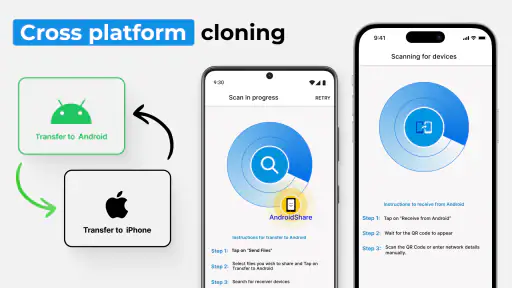 Clona Telefono: Trasferisci screenshot 8