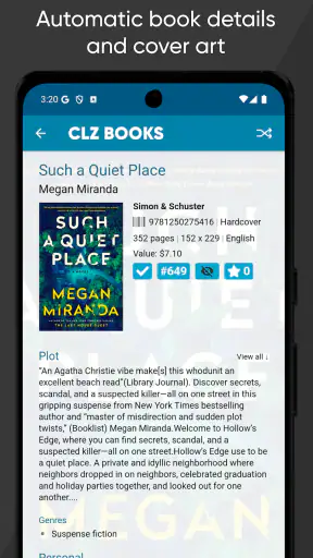 CLZ Books - cataloga libri screenshot 4