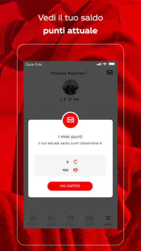 Coca-Cola: Gioca e vinci premi screenshot 6