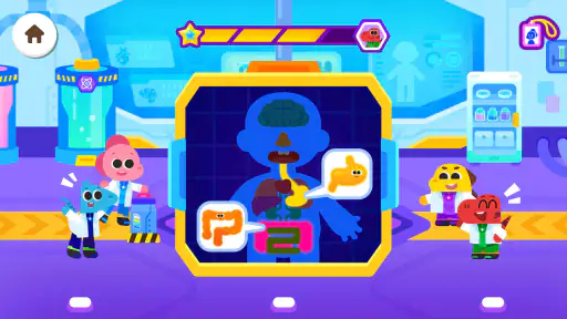 Cocobi Body Parts - kids screenshot 1