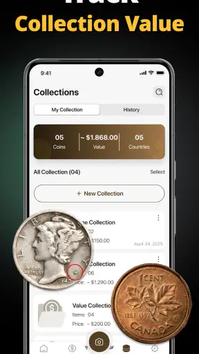 Coin Identifier Monete Valore screenshot 4