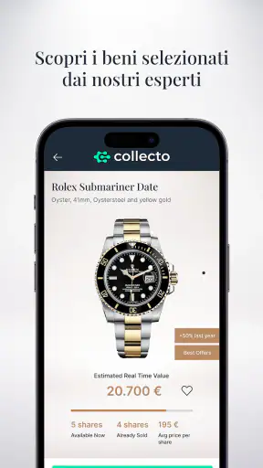 Collecto - Vino, arte, orologi screenshot 2