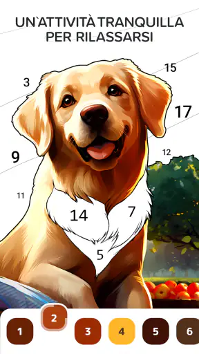 Colorare con i numeri Relax screenshot 1