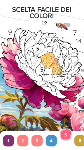 Colorare con i numeri Relax screenshot 4