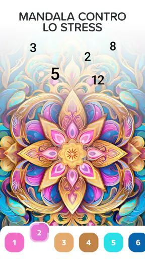Colorare con i numeri Relax screenshot 7