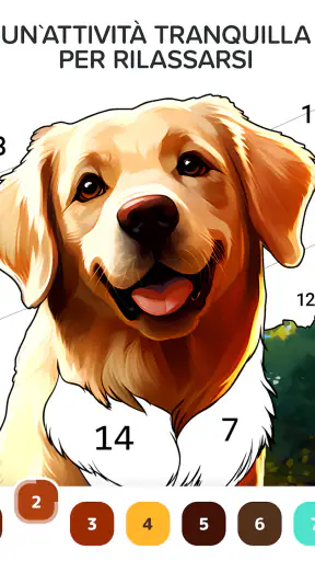 Colorare con i numeri Relax screenshot 8