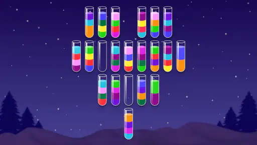 Color Water Sort Wooden Puzzle screenshot 3