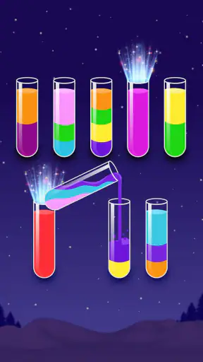 Color Water Sort Wooden Puzzle screenshot 4