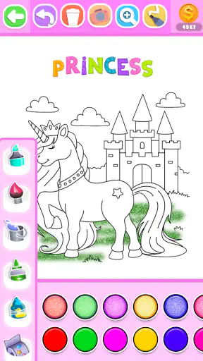 Colora Principesse Glitter screenshot 4