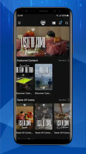 Como TV screenshot