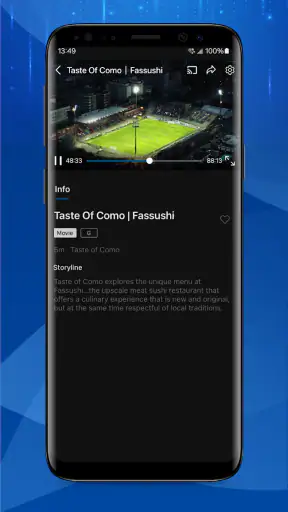 Como TV screenshot
