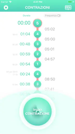 Contrazioni - Gravidanza - 9m screenshot 3