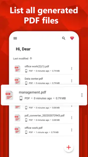 Convertitore PDF - Foto in PDF screenshot 12