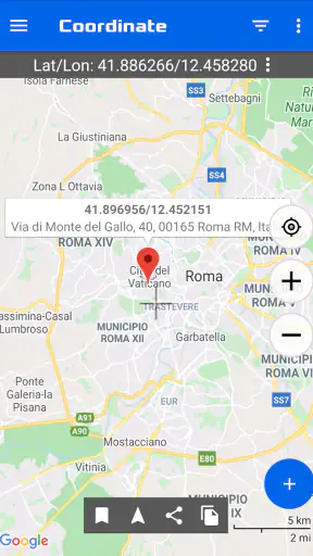 Coordinate GPS Mappa screenshot 1