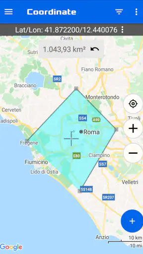 Coordinate GPS Mappa screenshot 2