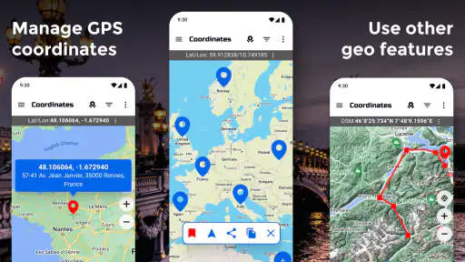 Coordinate GPS Mappa screenshot 9