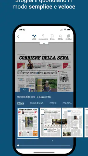 Corriere della Sera - Edicola screenshot 1