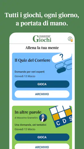 Corriere Giochi screenshot 3