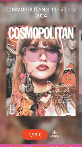 Cosmopolitan Italia screenshot