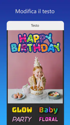 Crea Inviti Compleanno, festa screenshot 12