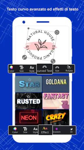 Crea Logo personalizzati Loghi screenshot 12