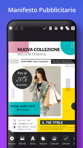 Crea Volantini locandine maker screenshot 10