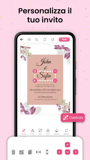 Creatore di biglietti d'invito screenshot 9