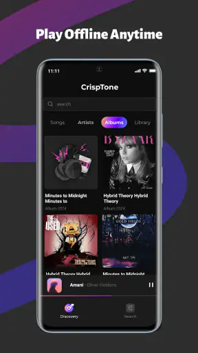 CrispTone: Offline Music screenshot 2