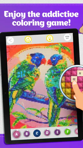 Cross Stitch Coloring Art screenshot 11