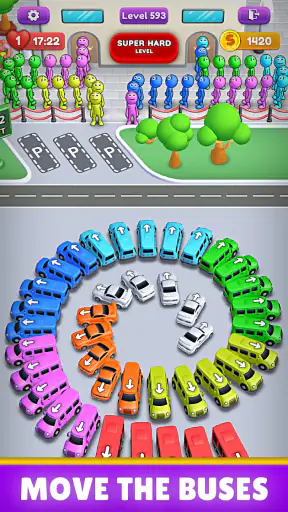 Crowd Express: Boarding Puzzle screenshot 2