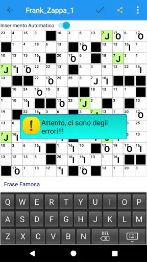 Cruciverba Crittografati screenshot 8