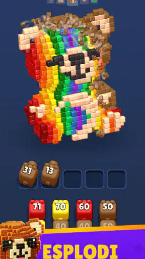 Cube Land Puzzle Game screenshot 1