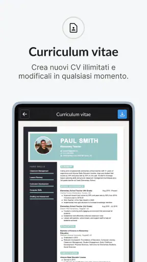 CVwizard: Curriculum con IA screenshot 2