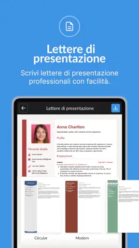 CVwizard: Curriculum con IA screenshot 3