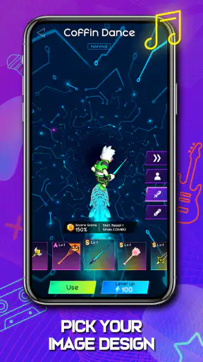 Cyber Surfer:Avventura ritmica screenshot 2