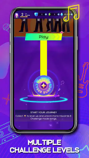 Cyber Surfer:Avventura ritmica screenshot 5